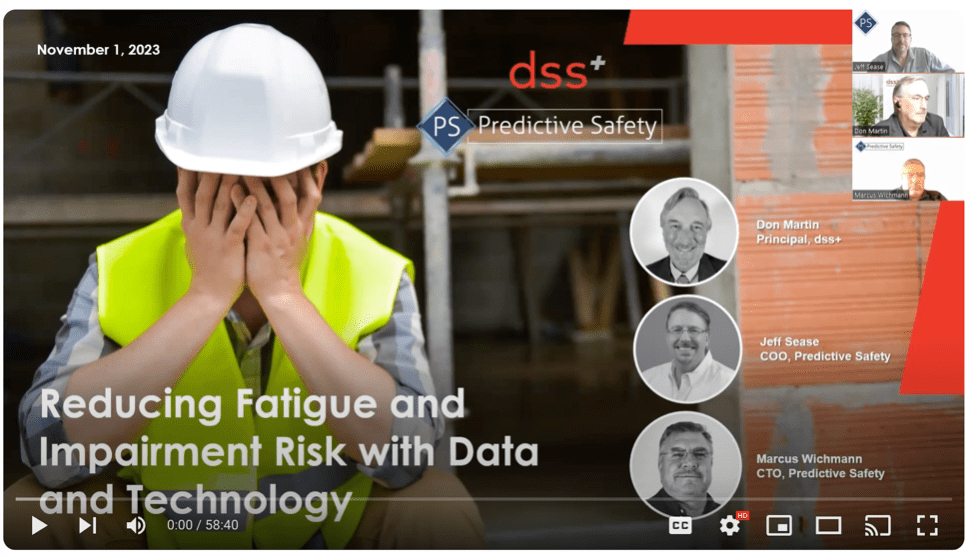 LP | Reducing Fatigue and Impairment Risk with Data and Technology