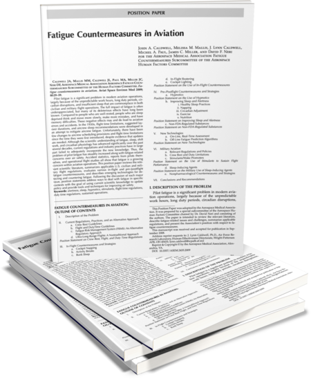 3D Cover _ 2023 - Predictive Safety Fatigue Countermeasures in Aviation Whitepaper