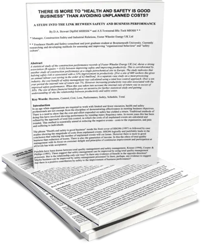 3D Cover _ 2023 - Whitepaper - A Study Verifying the Link Between Safety and Business Performance