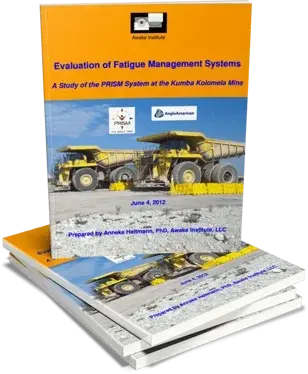 3D Cover _ 2023 - Case Study - Evaluation of Fatigue Management Systems PRISM System and Kumba Kolomela Mine
